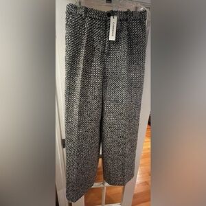Commense Monochrome Tweed Trousers